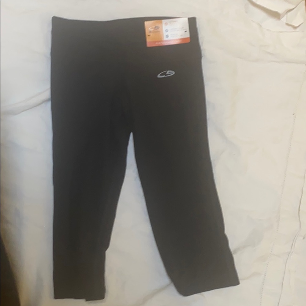 NWT C9 Champion Girls Capri Black Size S(6/6X)